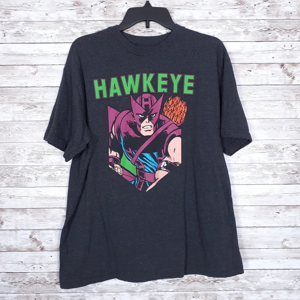 Marvel Hawkeye Short Sleeved Tee XL Gray 112A